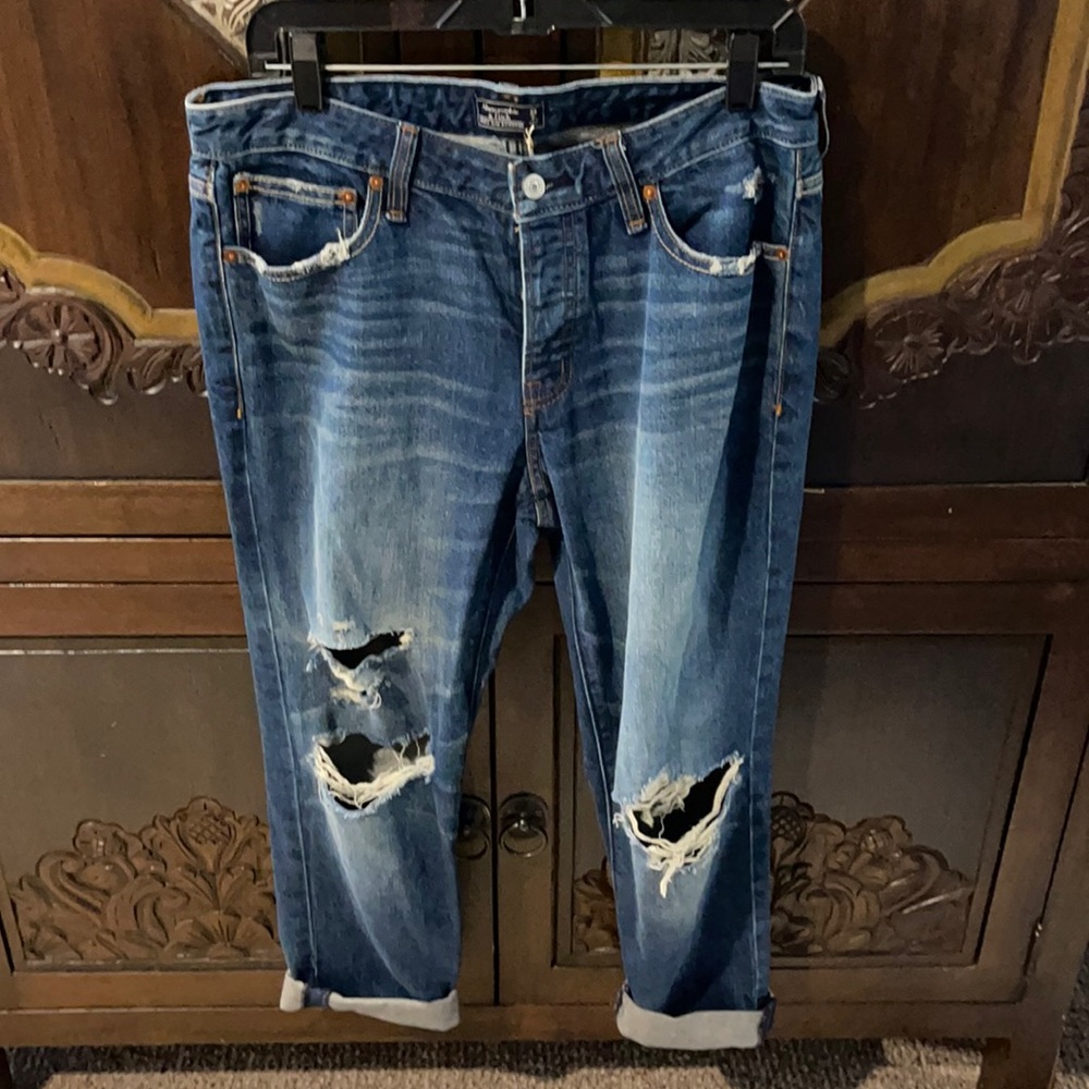 Abercrombie boyfriend jeans